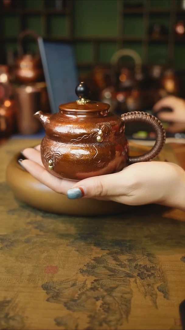 280CC葫芦泡茶壶