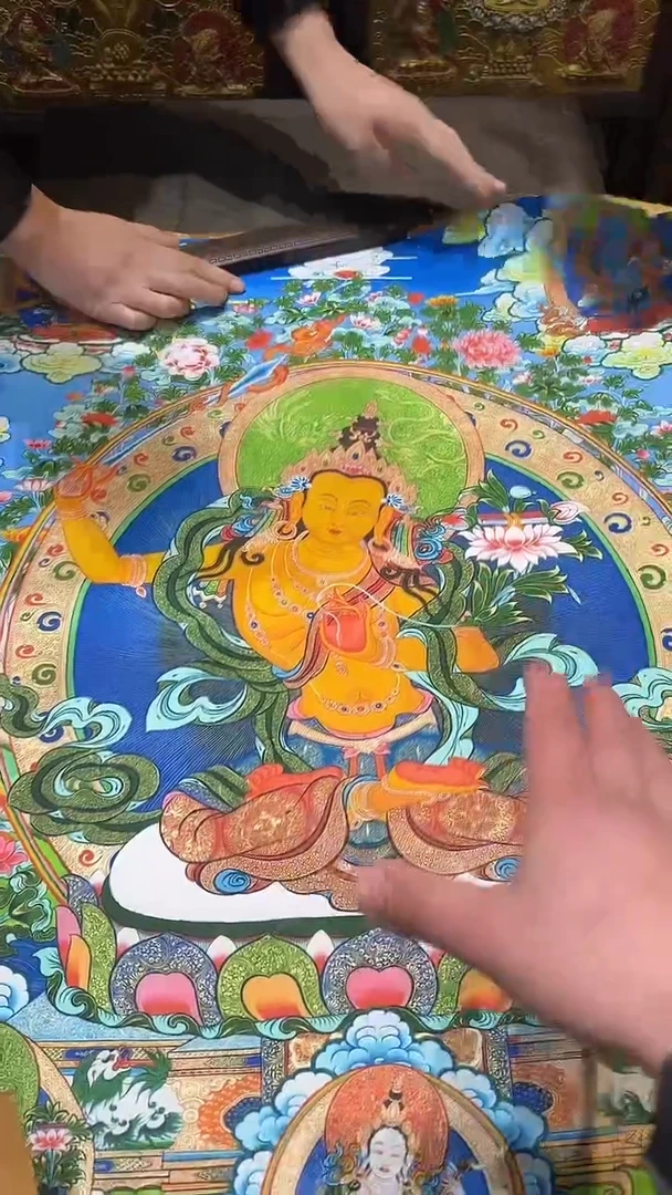 卷轴画【主播精品】高端卷轴画——唐卡AA52