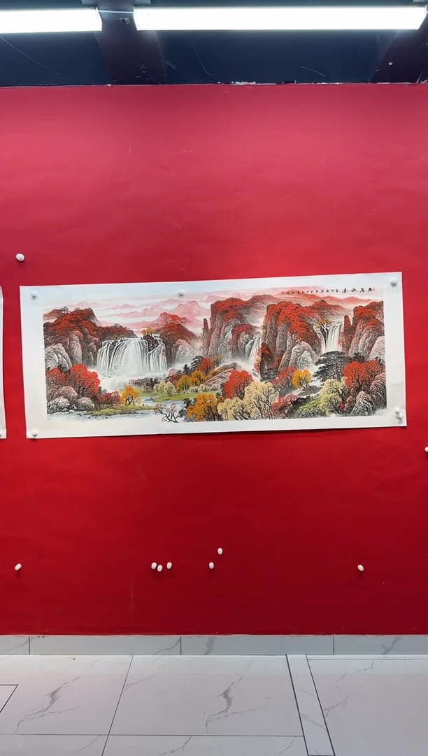 国画画家陆远华纯手绘原作