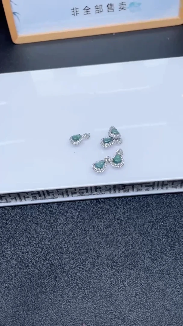 翡翠未镶嵌颈饰多样性发货(只发一件)x7