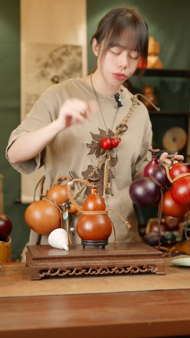 1号精品天然大漆酒葫芦一物一拍~