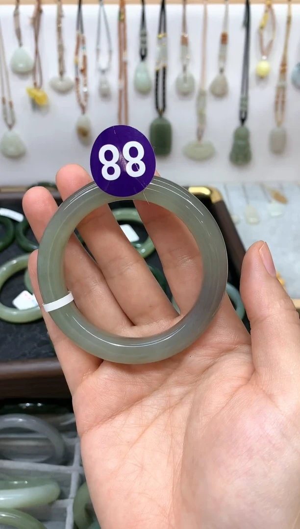 未镶嵌手镯和田玉惠**_手镯3