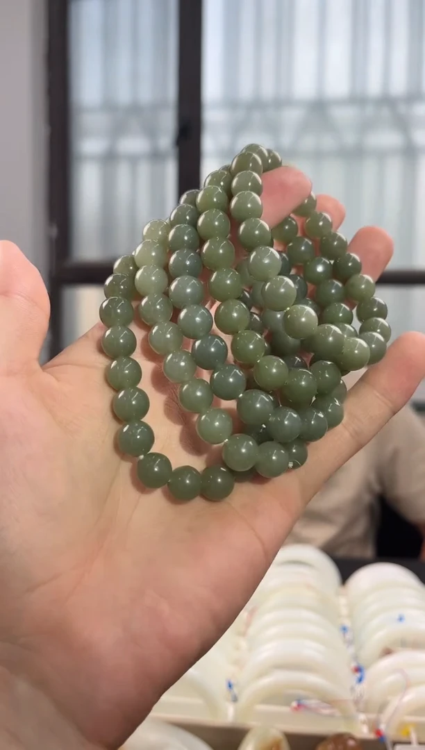 手串未镶嵌和田玉一周年庆福利黄口手串卡10微色差多样性发其一