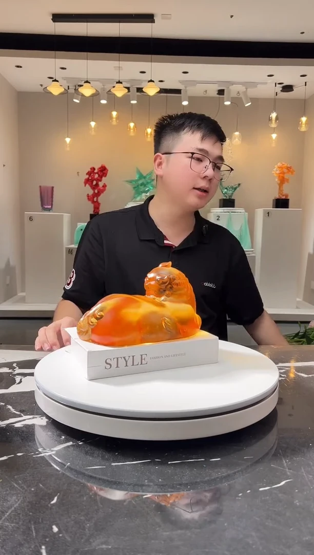 摆件巴比特美学 金色扭头貔貅