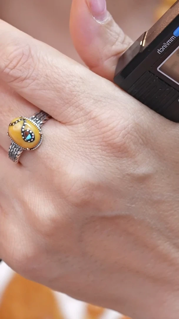 蜜蜡颈饰银S925镶嵌9749天然蜜蜡珠宝奇石云端妖孽全部保真