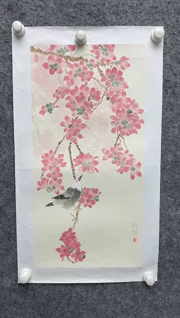 国画邹训精-2平尺-国画作品-GGyz