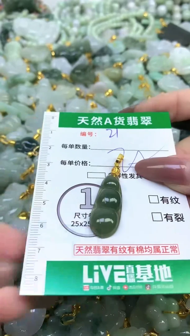 颈饰未镶嵌翡翠纯天然缅甸A货翡翠