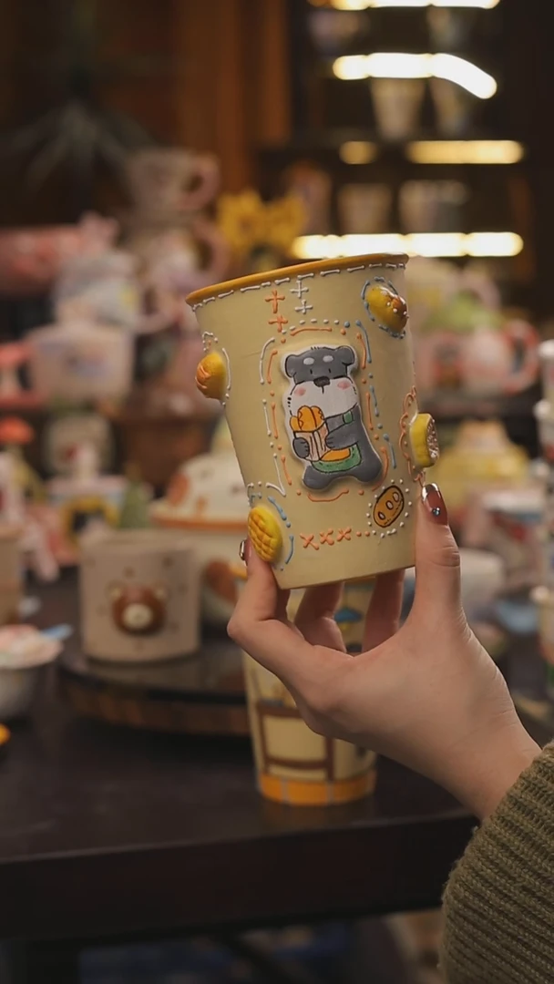 景德镇釉下彩绘设计师款式陶瓷