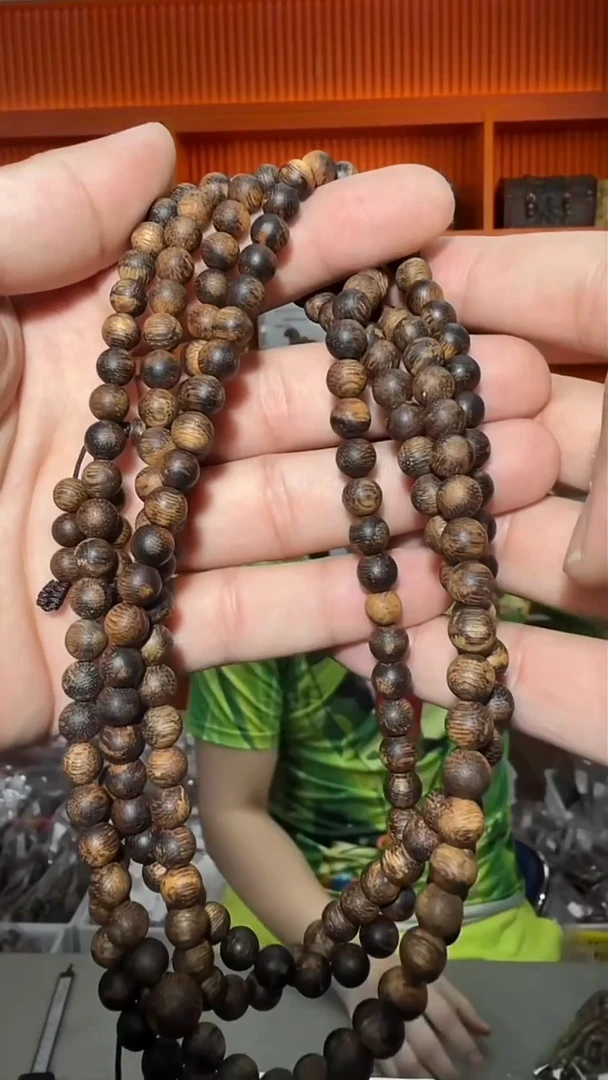 沉香手串122号长串0.7多样性发一