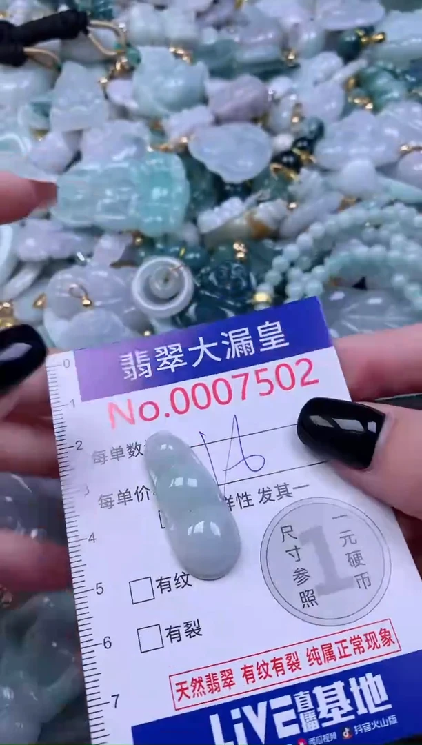 颈饰未镶嵌翡翠7502