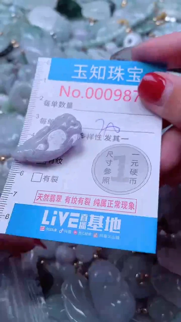 吊坠(不含链)未镶嵌翡翠9879