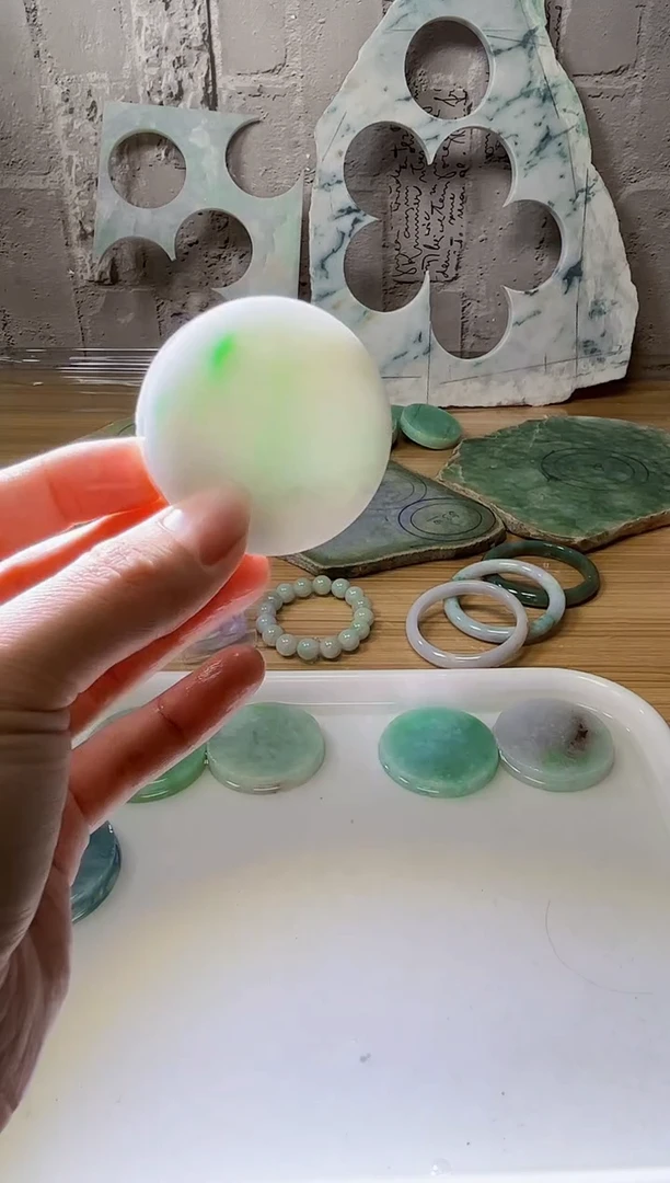 裸石翡翠天然翡翠A货石 南 518