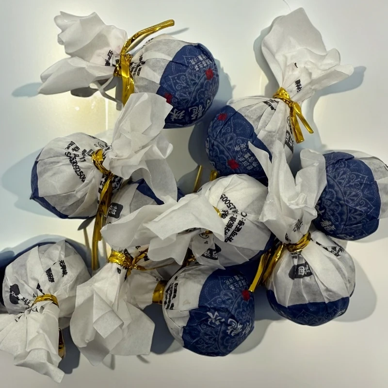 新茶友必拍龙珠！2025年极少树红军茶叶生茶龙珠头春古树纯料8克