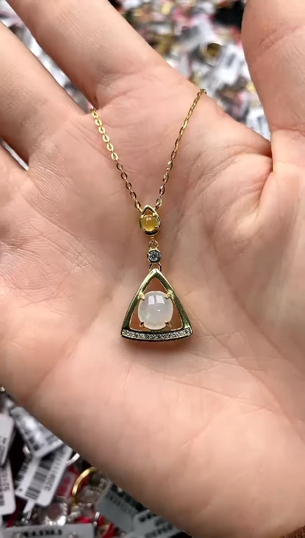 【闪购商品】翡翠戒指银S925镶嵌4444444     4