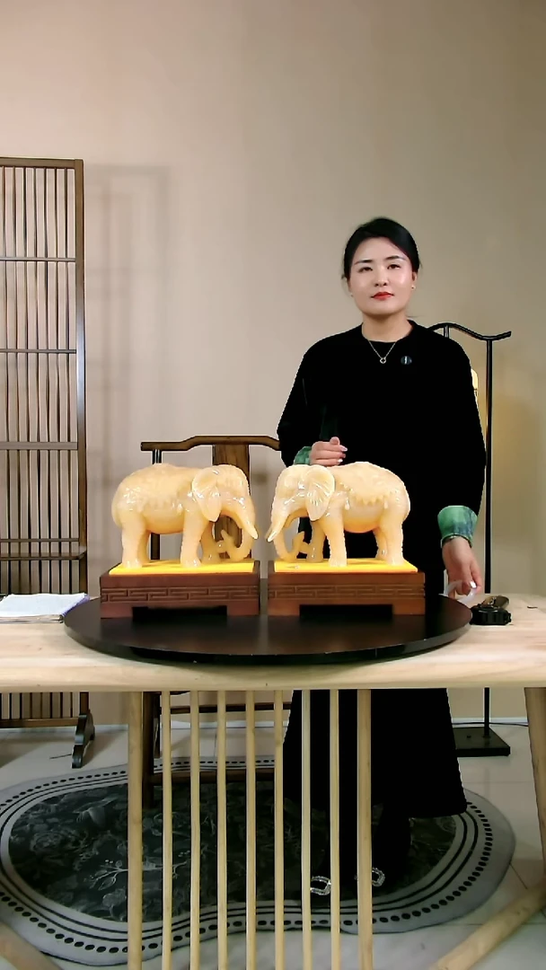 玉精品居家商务摆件