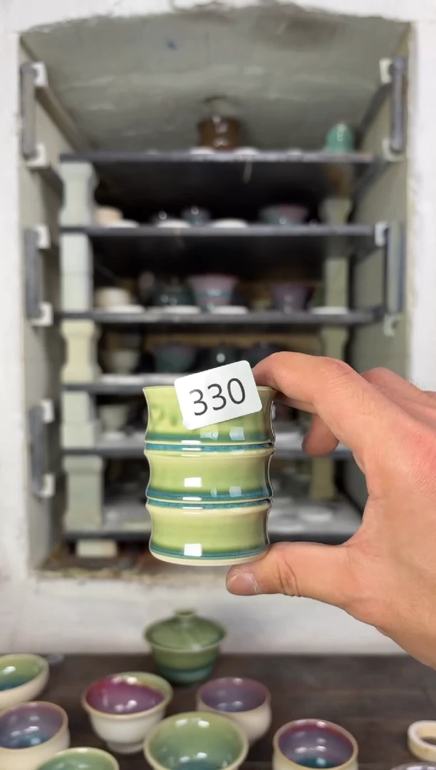 【闪购商品】摆件钧瓷窑变精品茶器