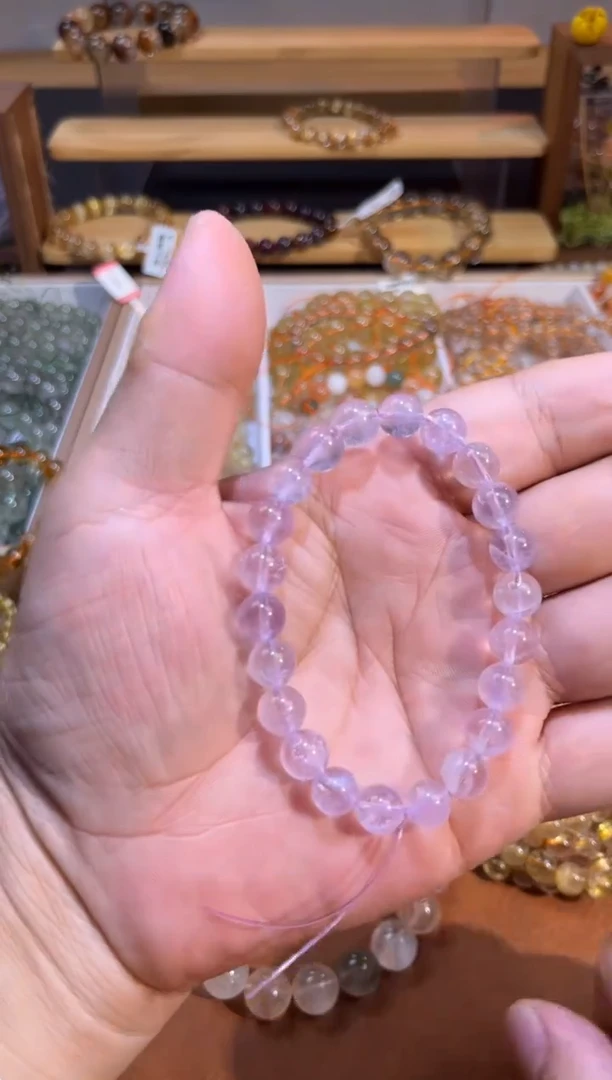 未镶嵌手串水晶SJ-889紫水晶