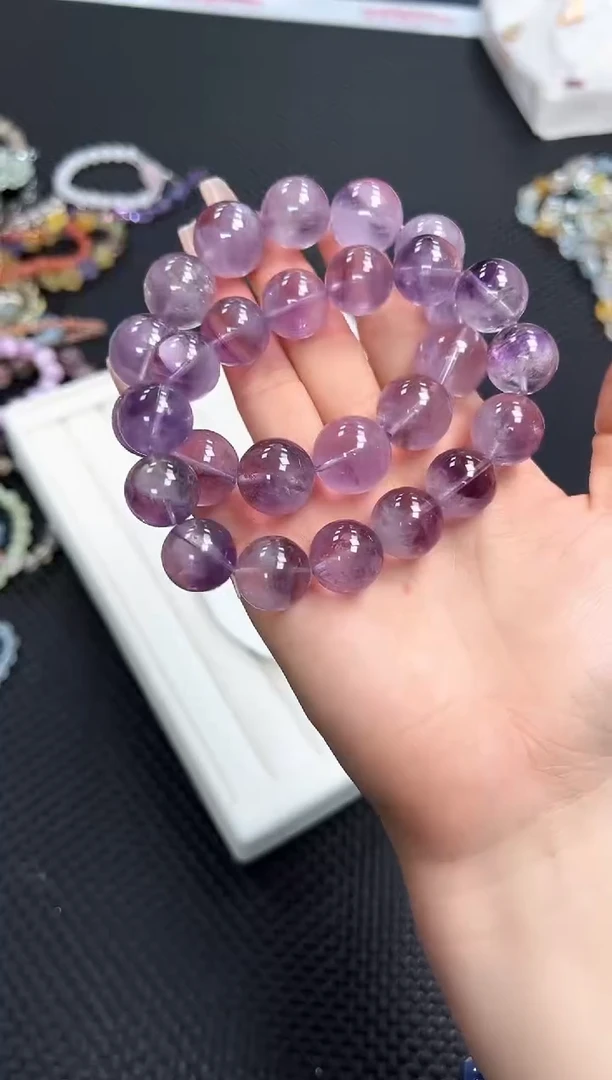 手串未镶嵌水晶76m多样性发其一/1条默认微瑕