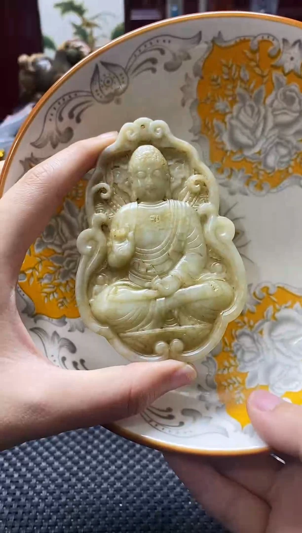 瓷片瓷片 瓷器 摆件 1个