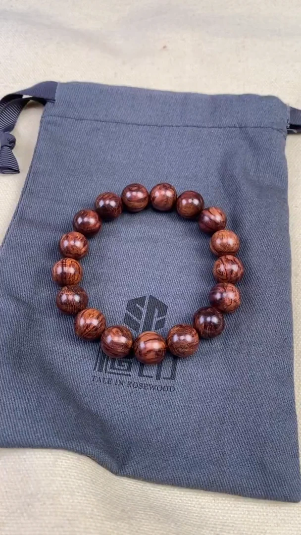 【闪购商品】黄花梨/降香黄檀手串/手链黄花梨 1.2