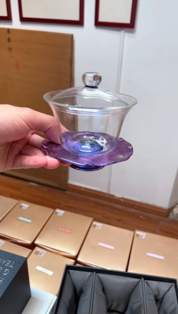 斑斓/曜辰盖碗/星云紫