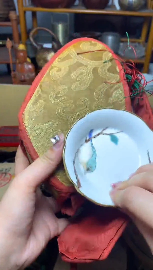 紫砂盖碗瓷器默认微瑕瓷器