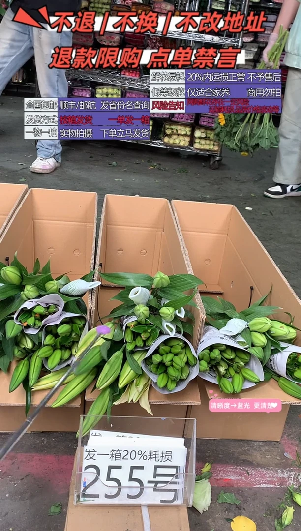 255号♥含20%耗损发一箱