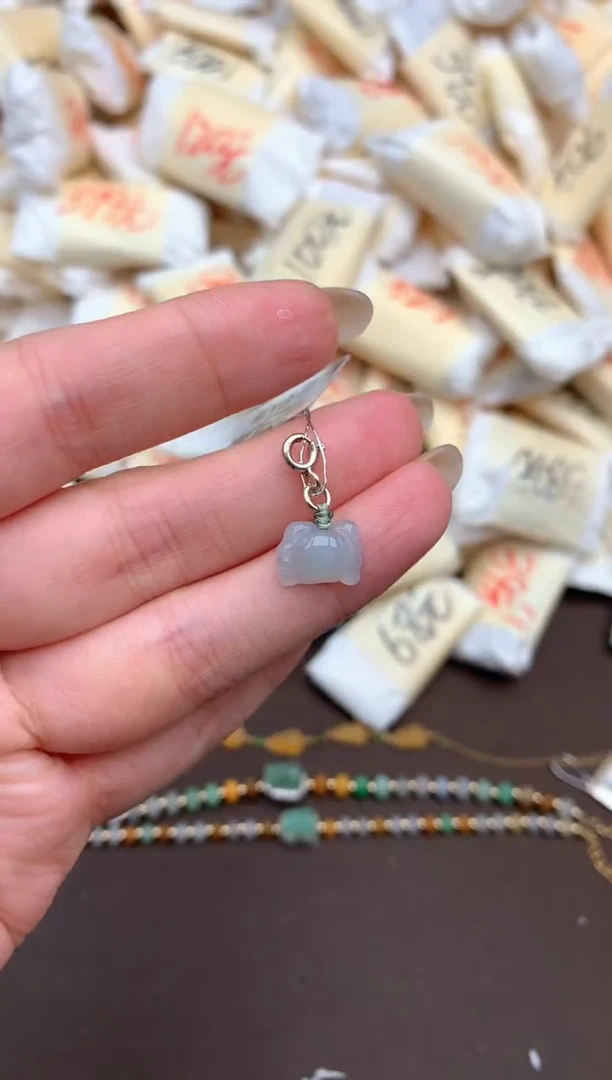 【闪购商品】翡翠挂件银S925镶嵌 一