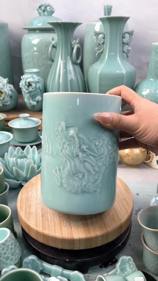 【闪购商品】纯手工 福利款 慧仙青瓷 瓷器