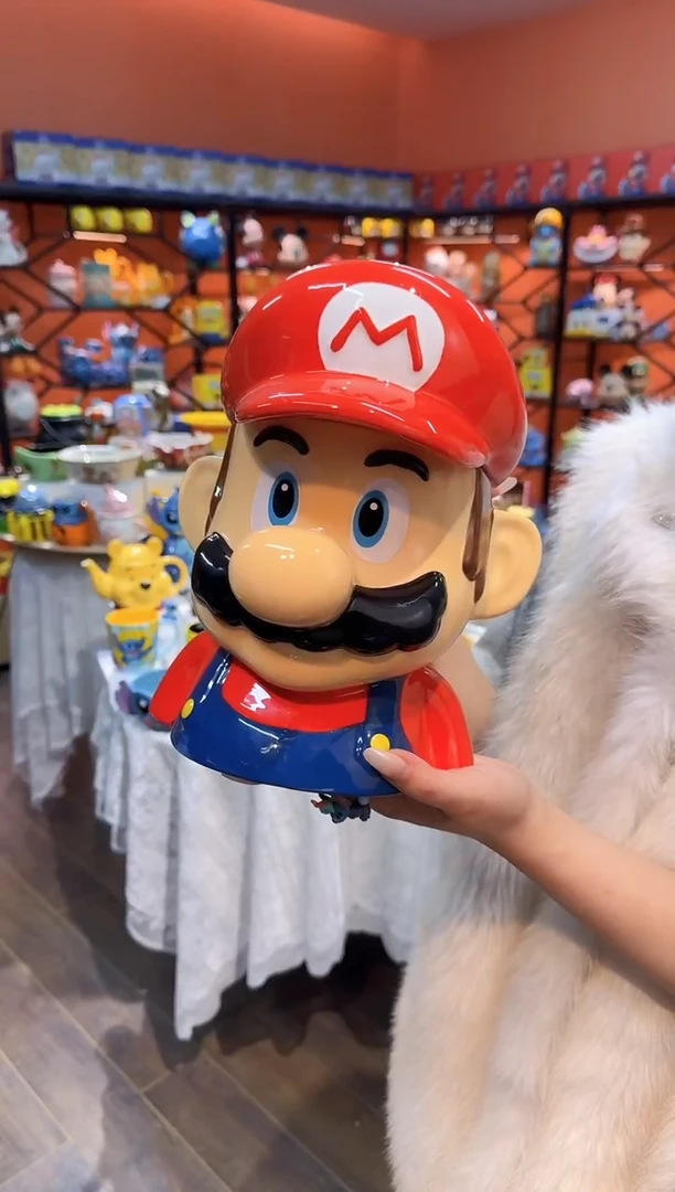 瓷片1@@马里奥陶瓷饼干罐