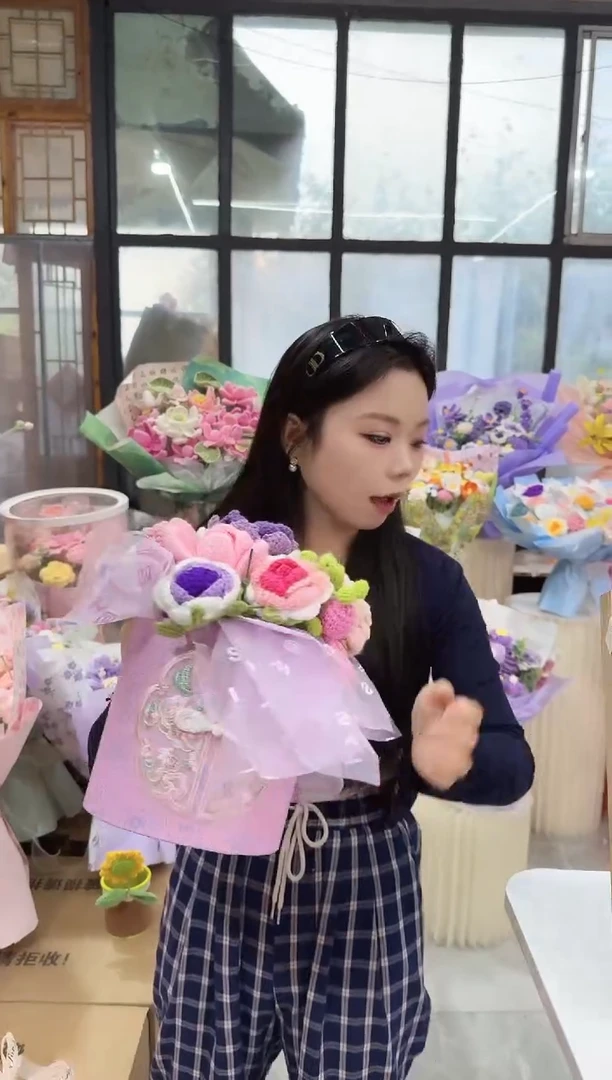 非遗手工定制花束，孤品清仓！！