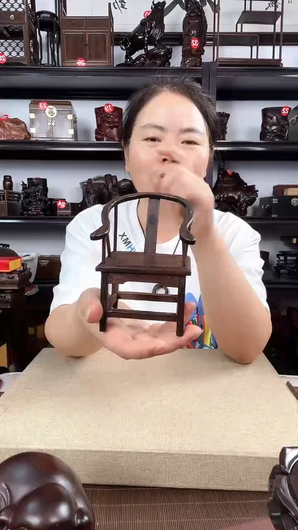 木圈椅鸡翅木老李红木工艺品