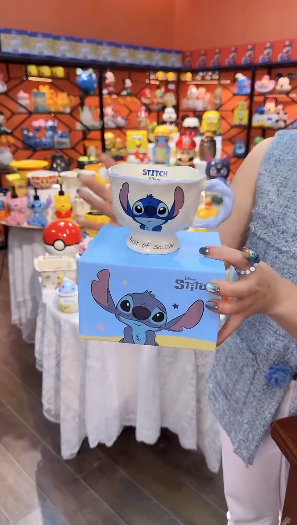 瓷片@@史迪仔陶瓷咖啡杯（礼盒）