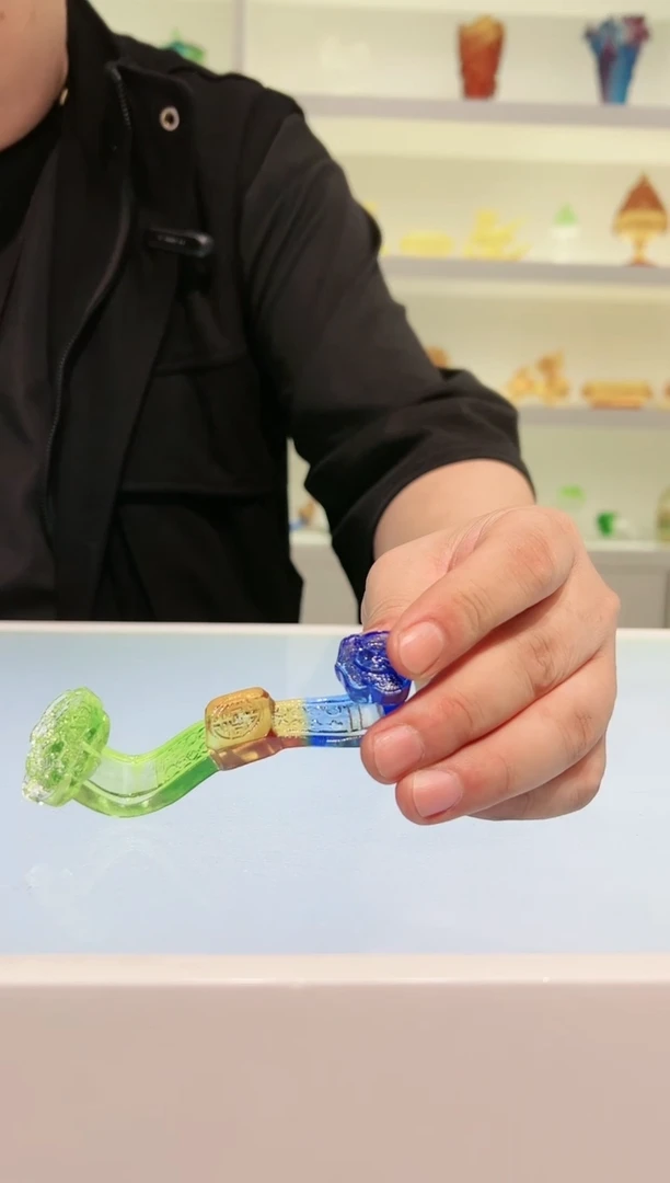 【闪购商品】茶宠古法琉璃10cm如意