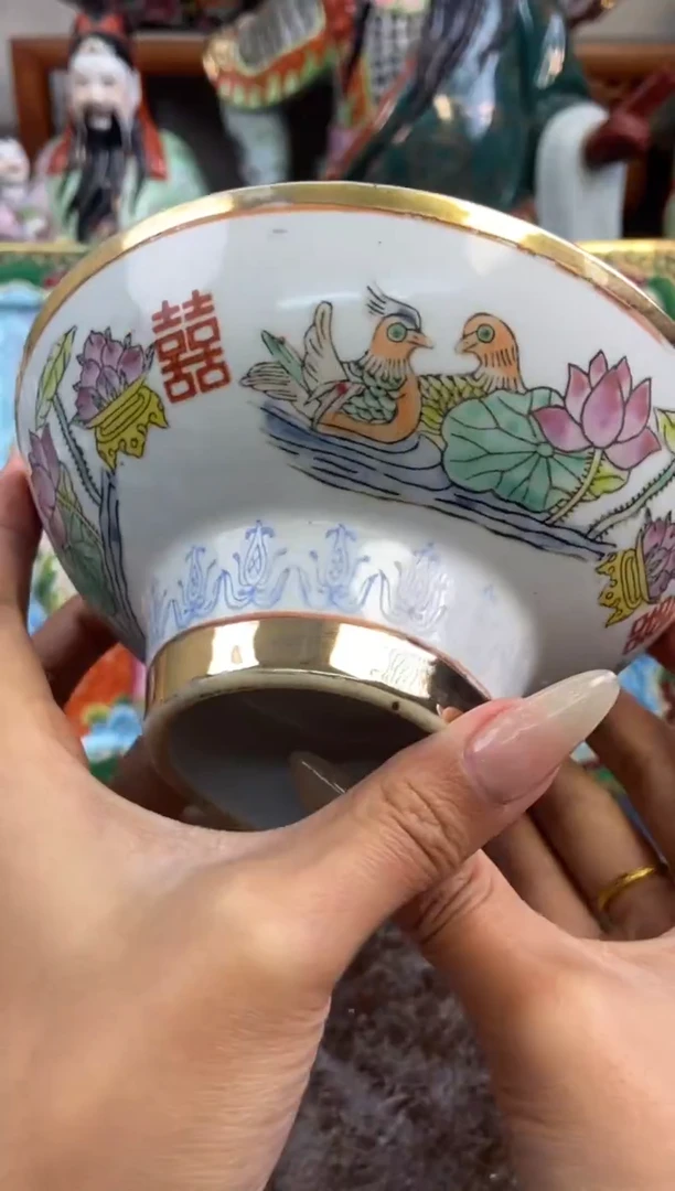 瓷片微瑕慎拍景德镇窑老厂瓷器单件