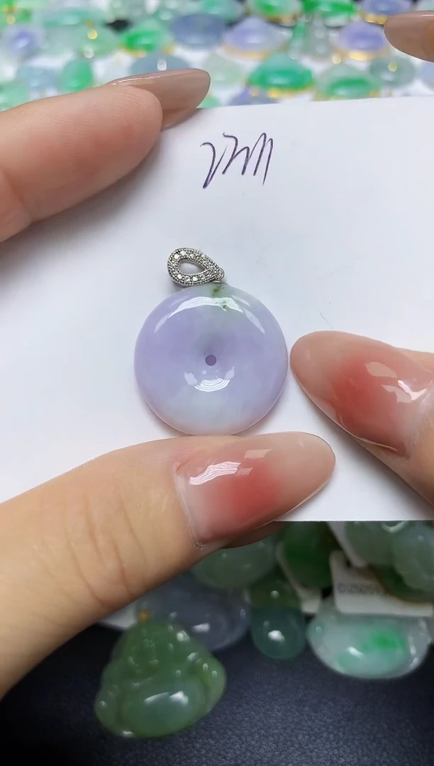 翡翠未镶嵌颈饰 天然缅甸翡翠A货