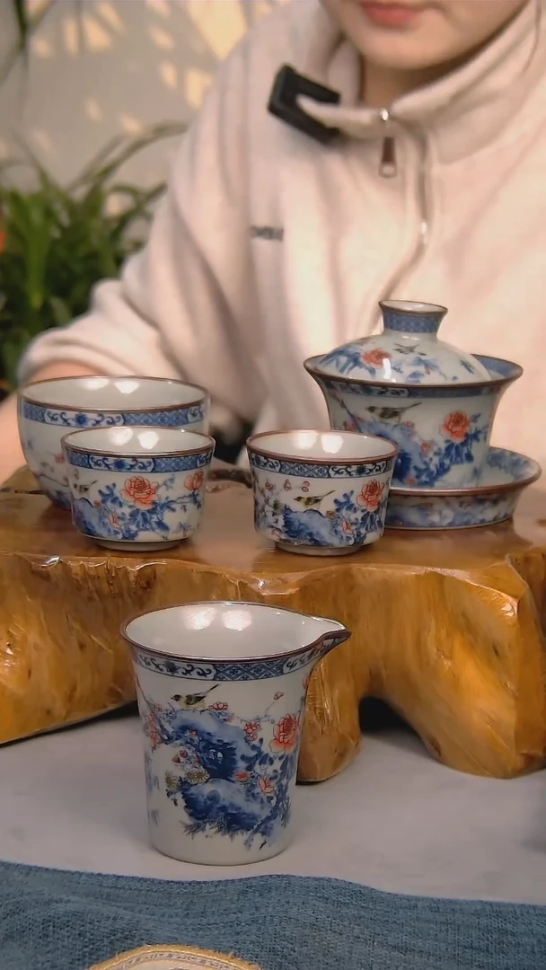 【闪购商品】简装家用款5件套 陶瓷家用茶具系列