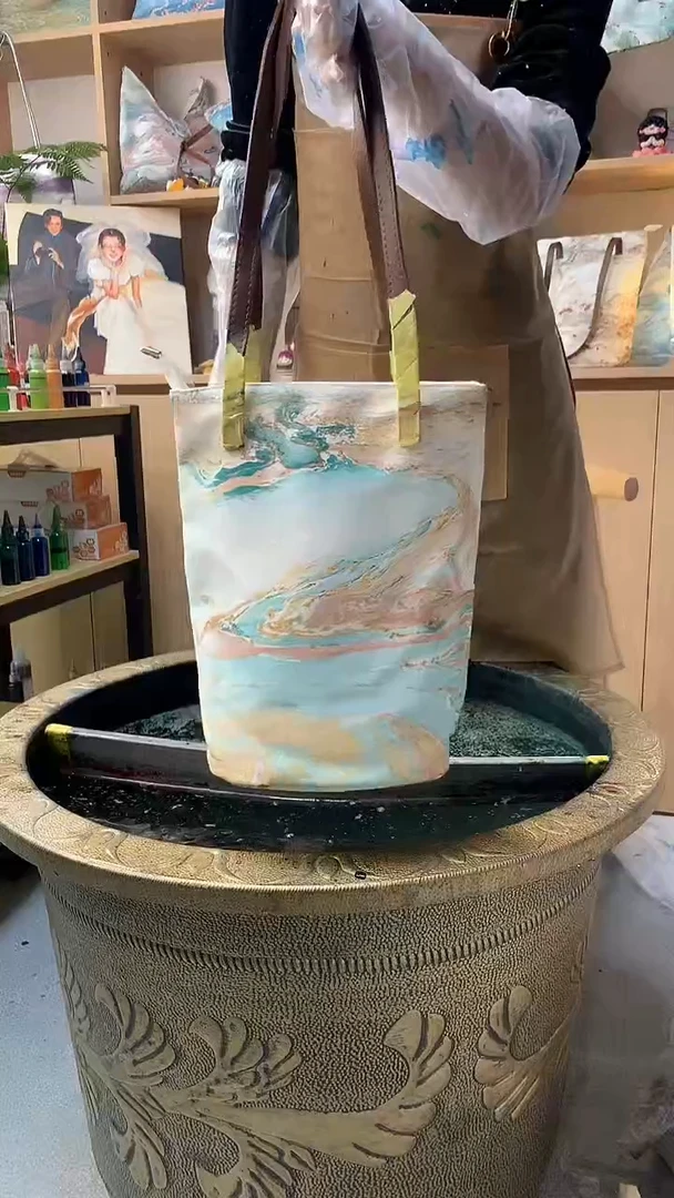 099非遗大漆水桶包