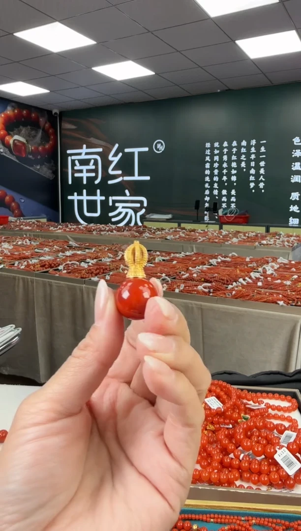 银S925镶嵌吊坠南红玛瑙多样发其一/2509180599