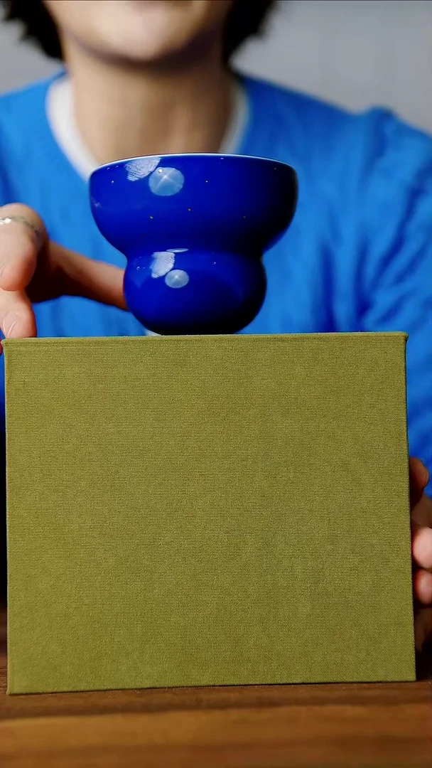 陶瓷青花瓷葫芦造型陶瓷杯