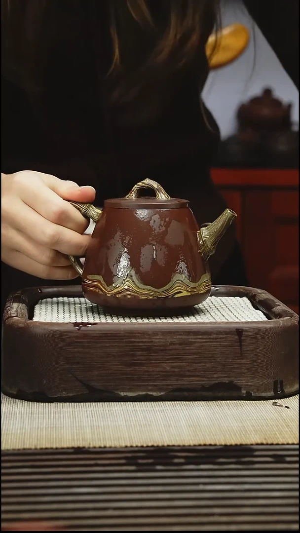 茶壶紫砂容量280毫升