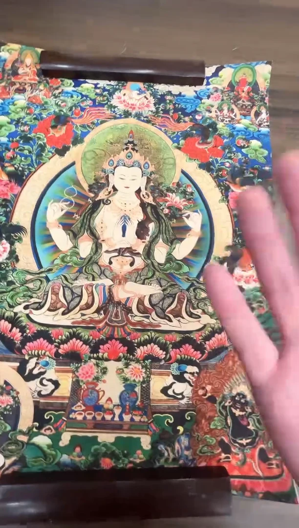 卷轴画唐卡16037