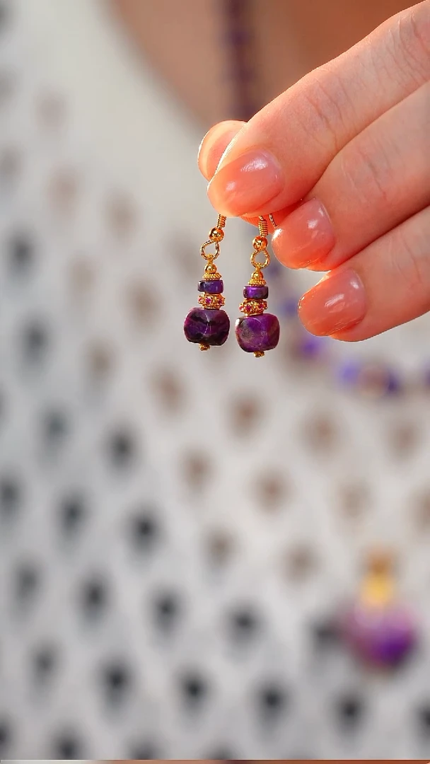 苏纪石（舒俱来）未镶嵌颈饰AZB8343