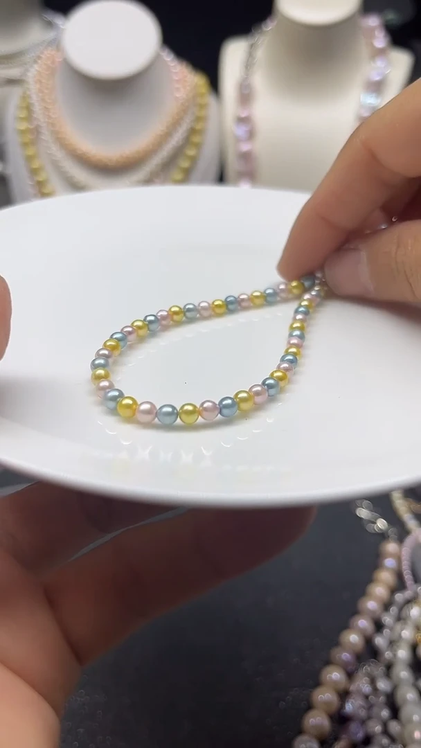 颈饰未镶嵌淡水珍珠多人手链