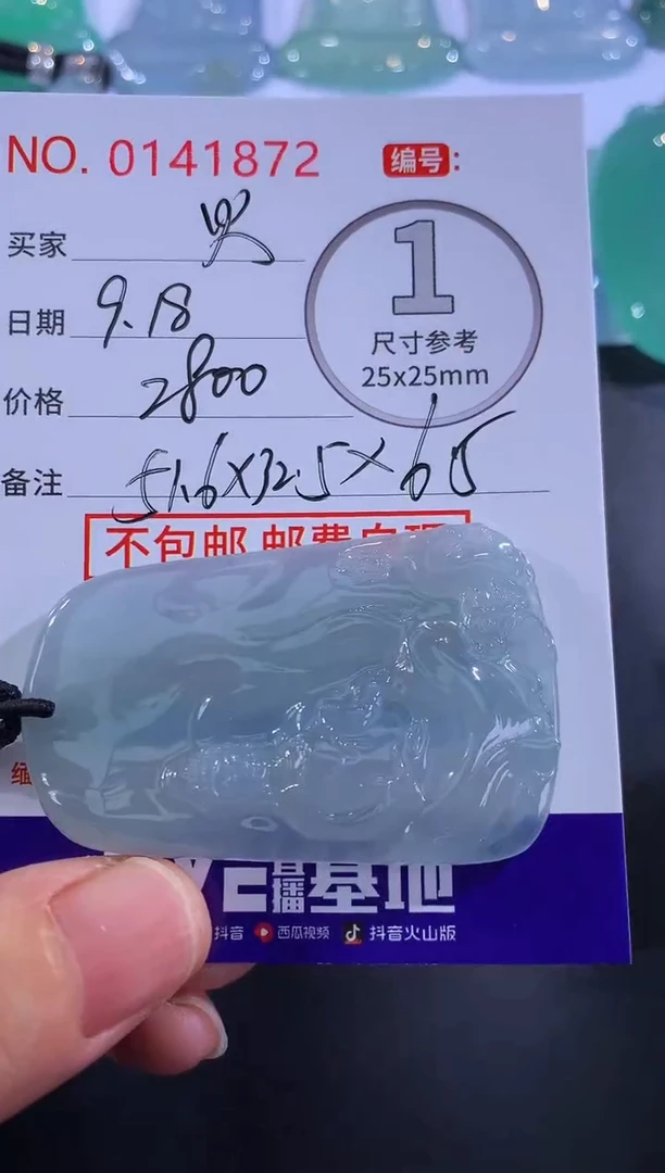 颈饰未镶嵌翡翠?**凰！