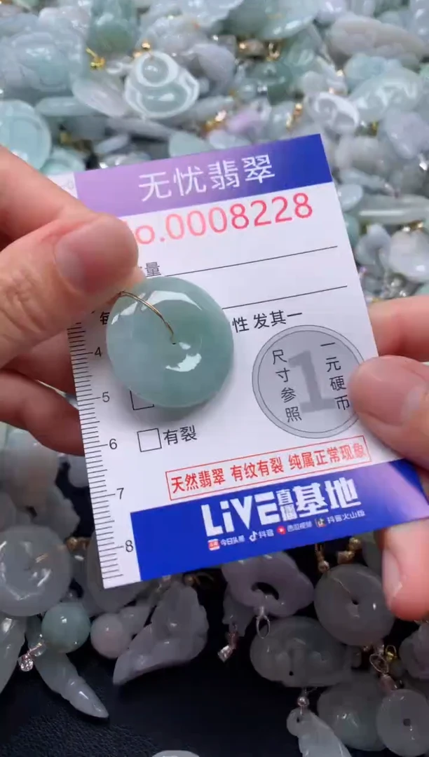 颈饰未镶嵌翡翠8228