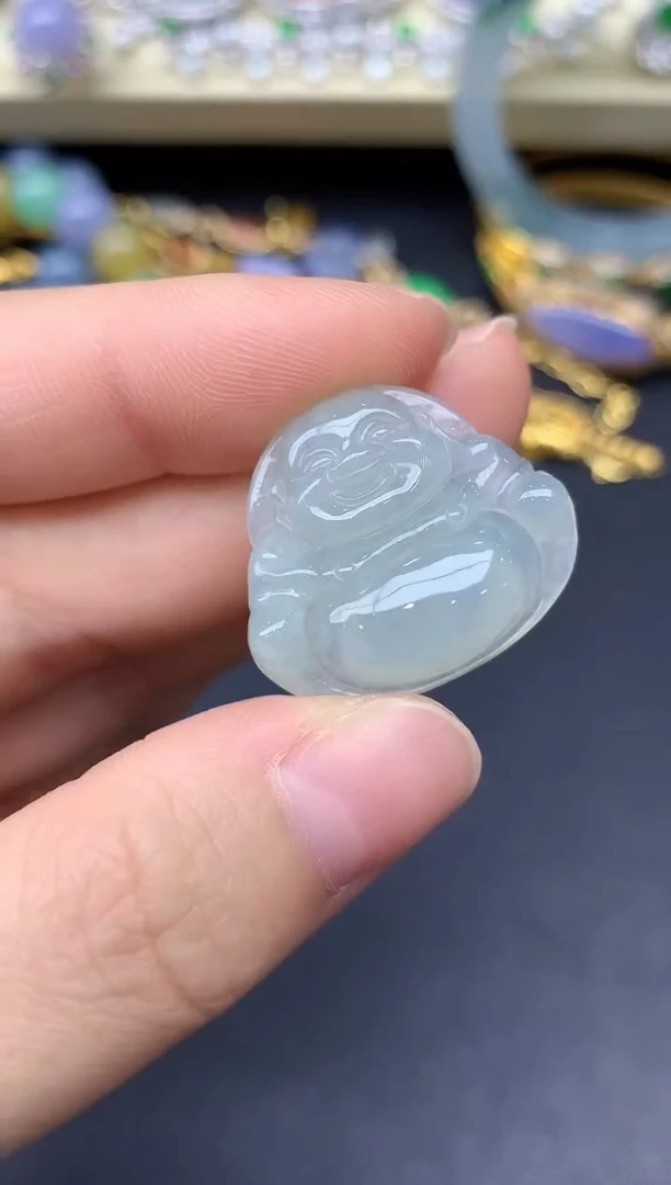 颈饰未镶嵌翡翠36-雪姐翡翠天天见