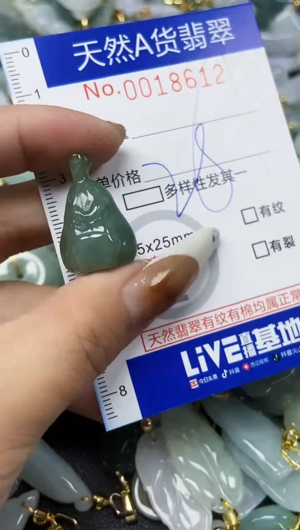 【闪购商品】翡翠颈饰未镶嵌天然A货翡翠