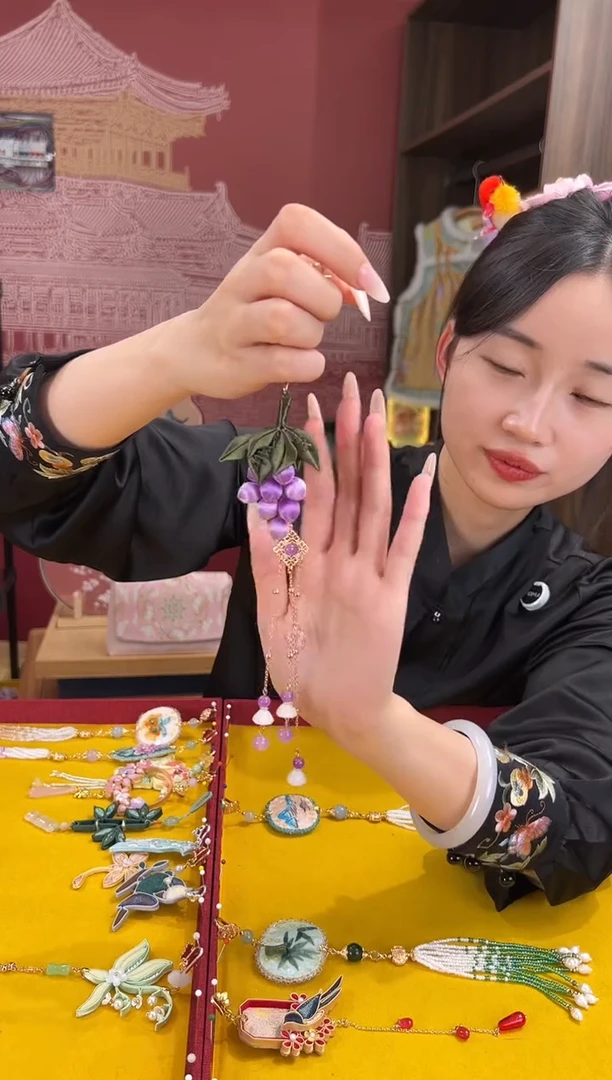 【闪购商品】刺绣苏绣世家非遗手工（压襟）