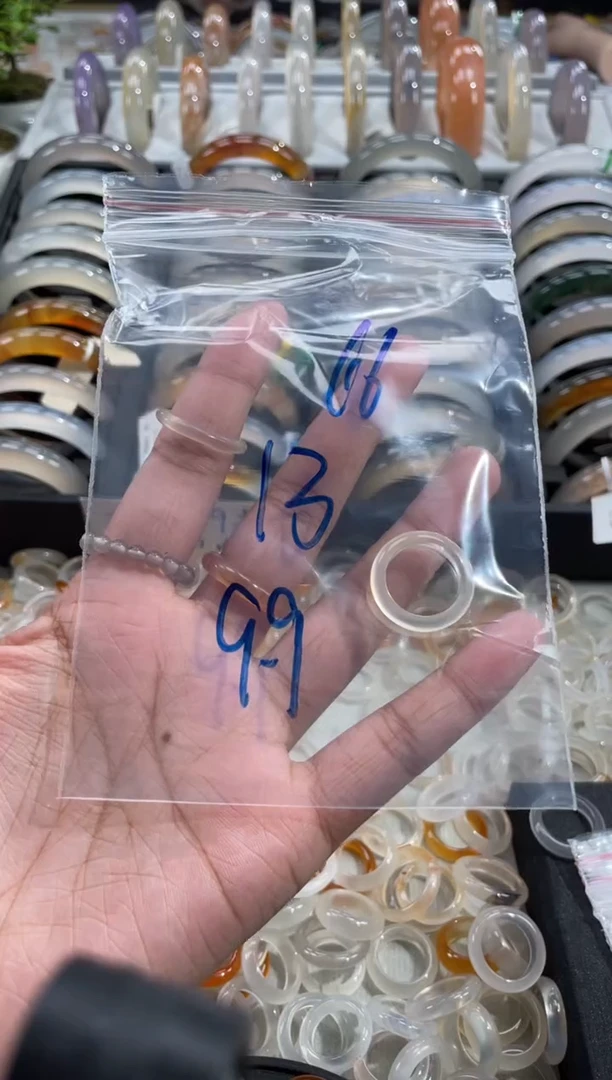 玛瑙/玉髓戒指未镶嵌66